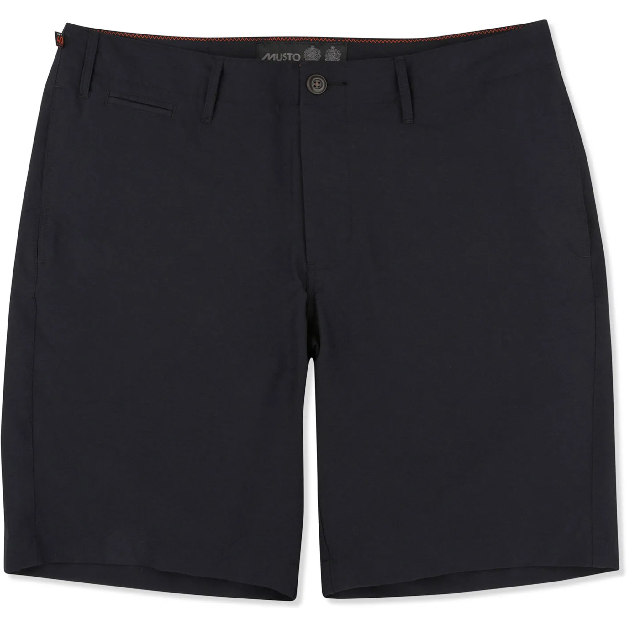 2023 Musto Mens Rib UV Fast Dry Shorts 80438 Black Sailing